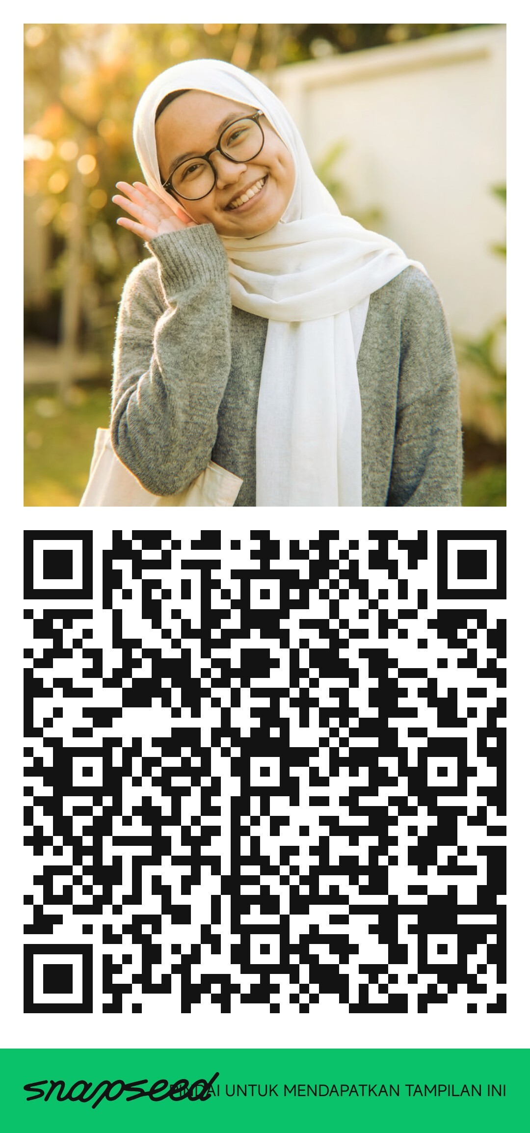 QR Preset Snapseed